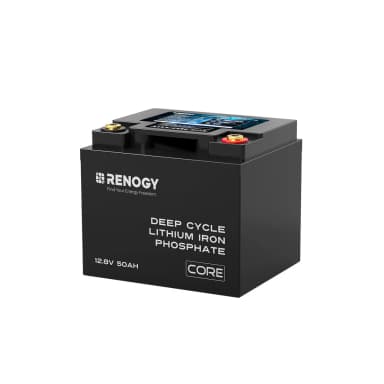 Renogy Core 12V 50Ah Deep Cycle LiFePO4 Battery