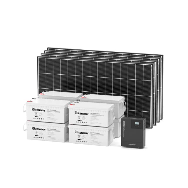 Renogy Cabin Solution 9.6kWh — Professional Complete System - battery storage for tiny homes