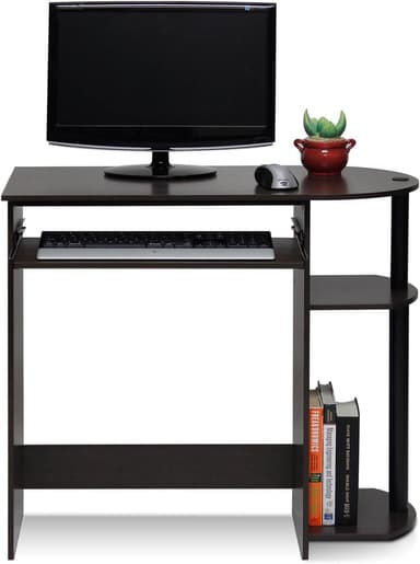Furinno Simplistic Desk — Compact Work Surface - furniture for tiny homes