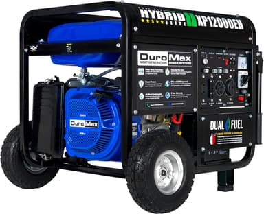 DuroMax XP12000EH — Whole-Home Style Muscle (Dual Fuel) - generators for tiny homes