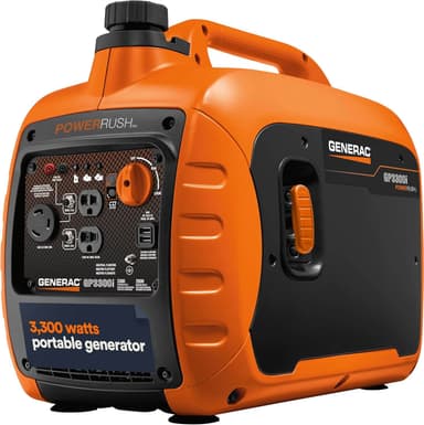 Generac GP3300i — Brand-Name Inverter with Extra Starting Headroom - generators for tiny homes