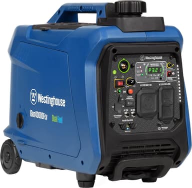 Westinghouse iGen4000DFcv — Dual-Fuel with Wheels and Data Display - generators for tiny homes