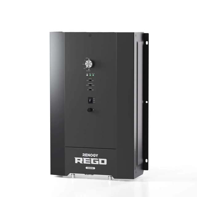 Renogy REGO 3000W 12V Split-Phase Inverter Charger — Complete Home Power - inverters chargers for tiny homes