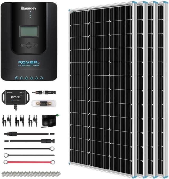 Renogy 400W 12V Premium Solar Kit — Complete MPPT System - solar kits for tiny homes