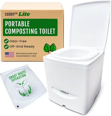 Cuddy Lite — Portable Bag-and-Layer Toilet - composting toilets for tiny homes
