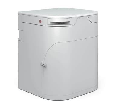 OGO Origin — Compact Electric Agitator Composting Toilet - composting toilets for tiny homes