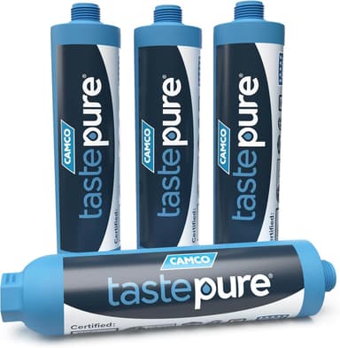 Camco TastePURE Water Filter — Advanced Inline Filtration - water systems for tiny homes