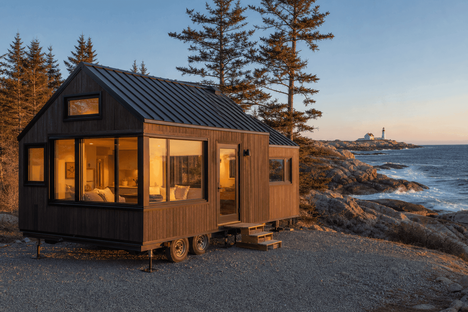Custom Tiny Home Builds, RVIA Standards, in Dresden, ME