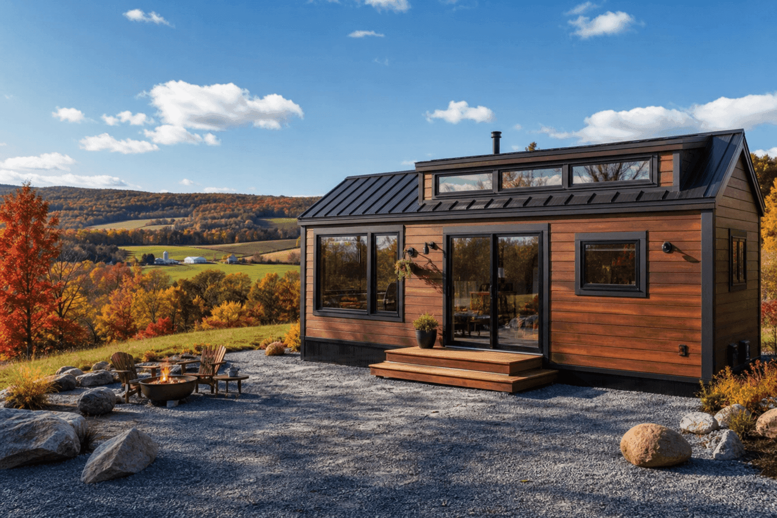 Luna Modern A-Frame Park Model