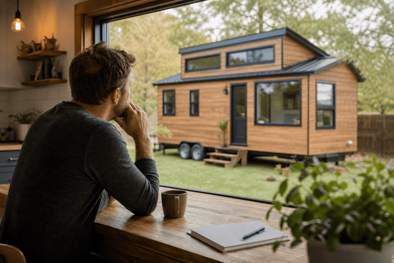 Tiny house owner considering whether to sell or rent their home