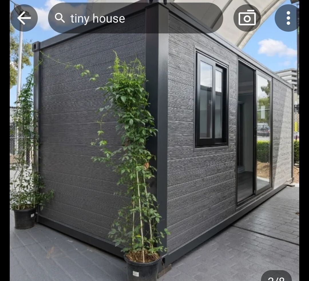 Ready To Hook Up Power & Water And Sewer 8ftx20ft Container Tiny Homes