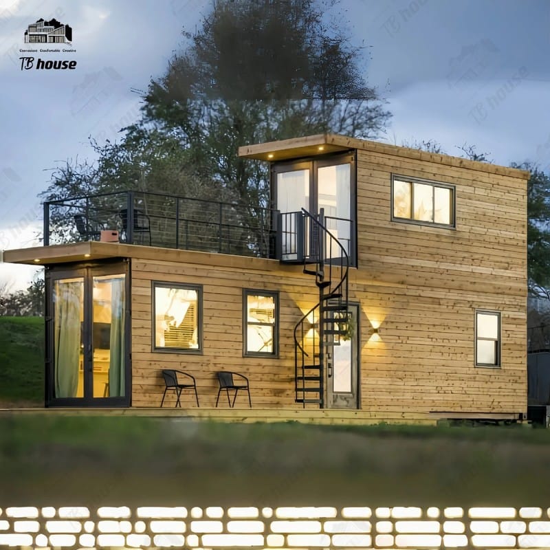 2 Story Luxury Container Home 34.5ft X 8ft With Balcony - Image 3