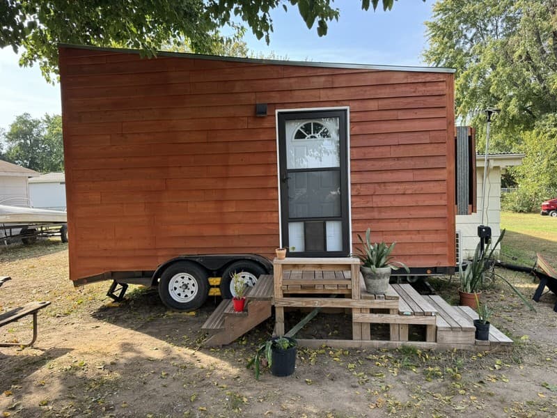 8x18 Tiny Home On Wheels!