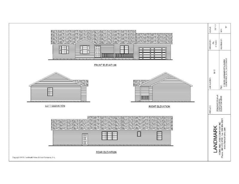 Kit Homes House by Landmark Home & Land Co Prefab house home Pre Fab Panel home