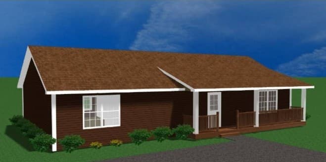 Prefab home kit Prefabricated house kit by Landmark Home & Land Company kit home