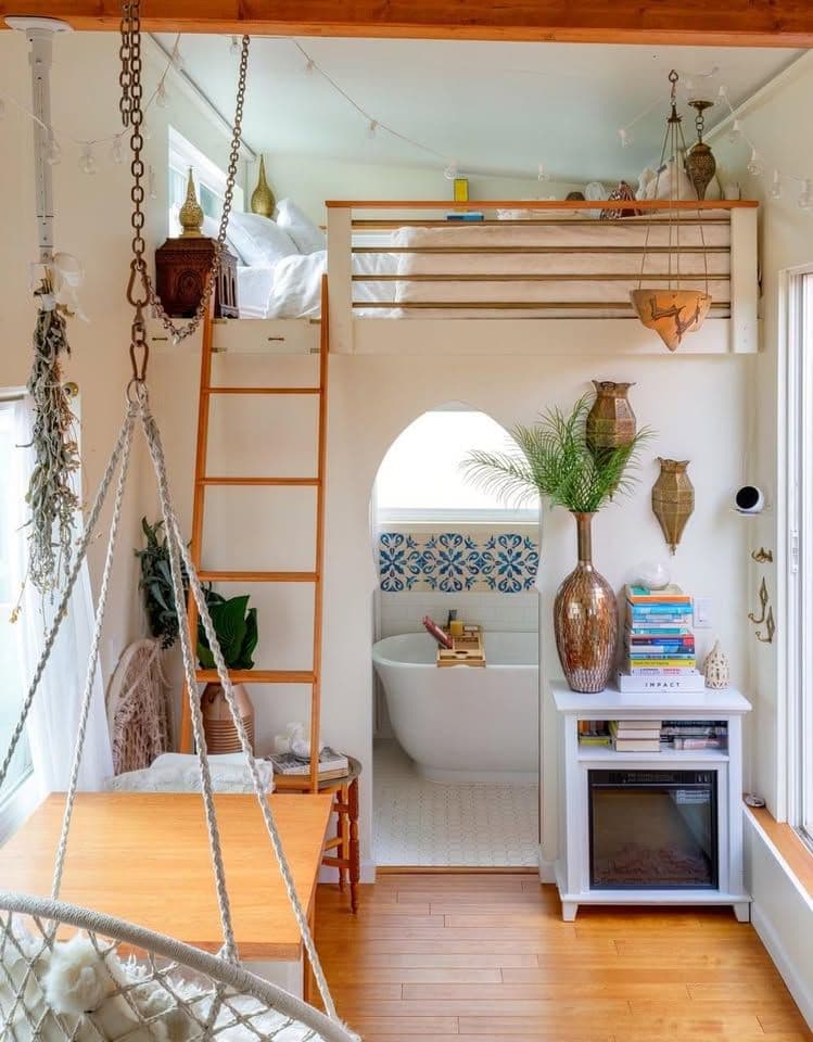 Solar-Powered Tiny Home with ROOFTOP DECK & Bathtub - Image 2