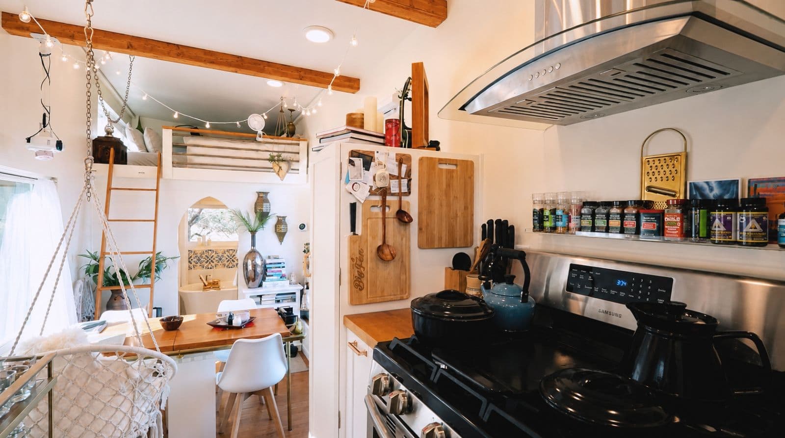 Solar-Powered Tiny Home with ROOFTOP DECK & Bathtub - Image 4
