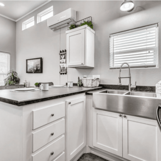 Fully finished 1-bed, 1-bath tiny home built on a mobile trailer chassis. - Image 3