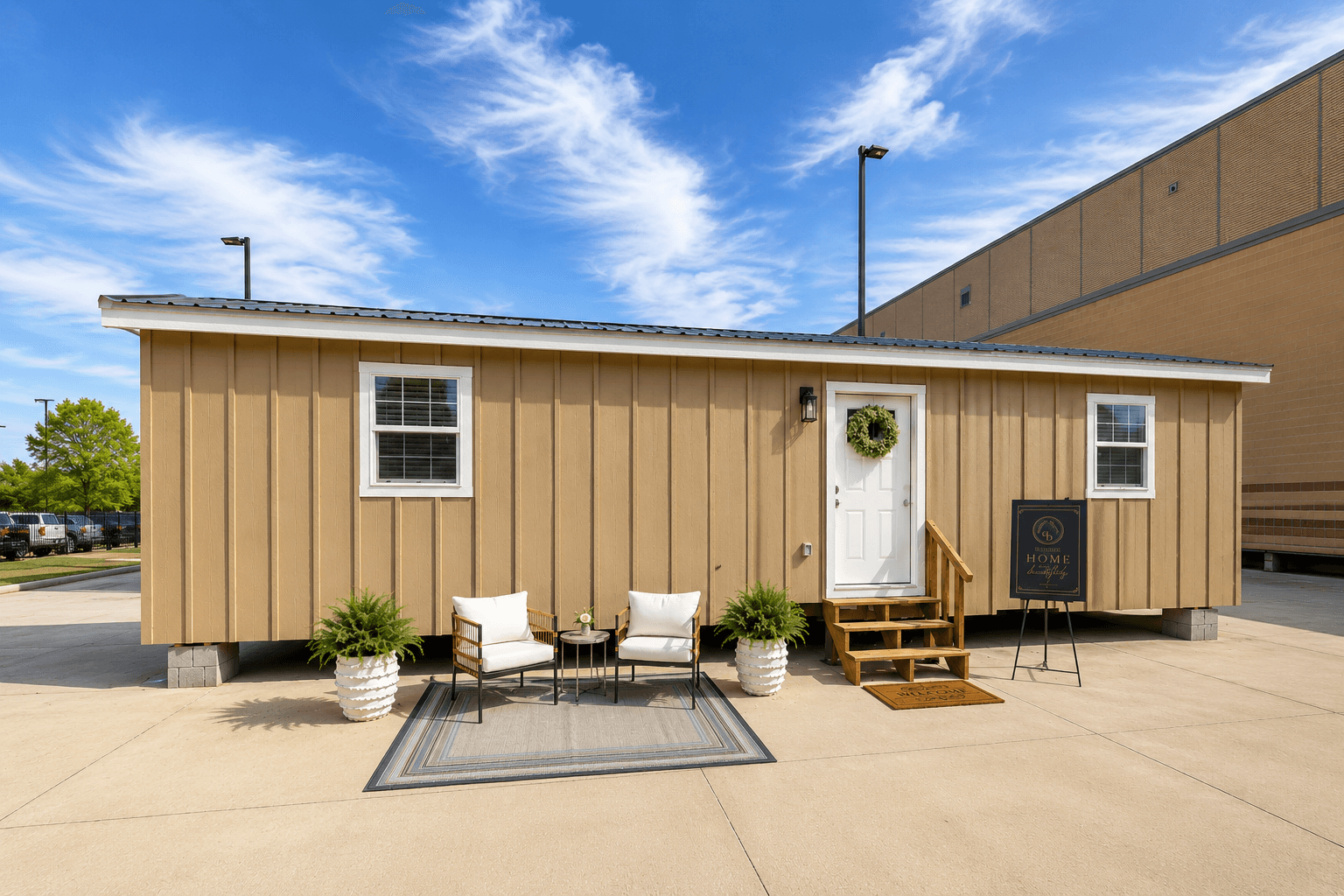380 Sq Ft Modern Tiny Home with Shiplap, Spray Foam & Tankless Water Heater - Image 2