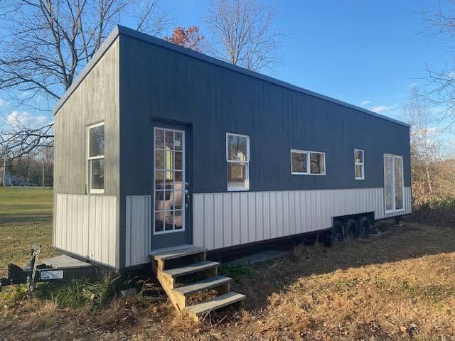 40' Tiny Home Shell Framed, Exterior Complete, Ready to Finish