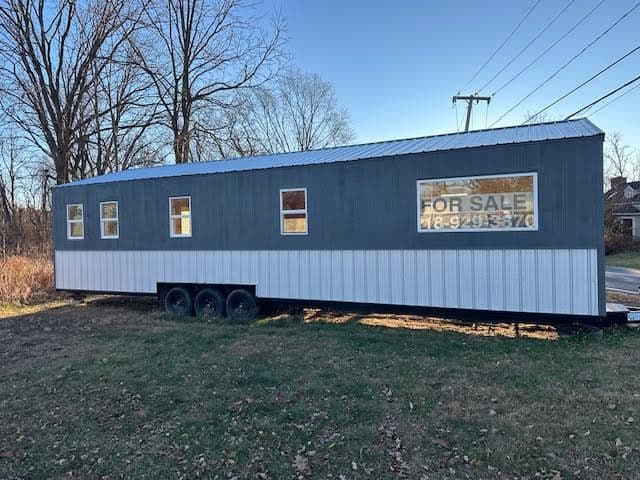 40' Tiny Home Shell Framed, Exterior Complete, Ready to Finish - Image 2