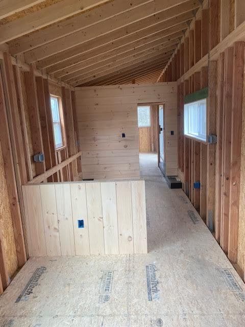 40' Tiny Home Shell Framed, Exterior Complete, Ready to Finish - Image 4