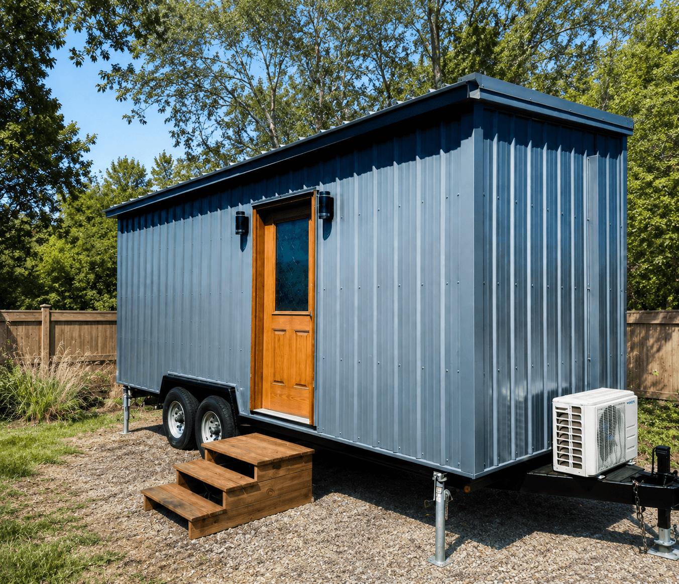 Main Level Tiny Home with Tub and Full Sized Appliances!