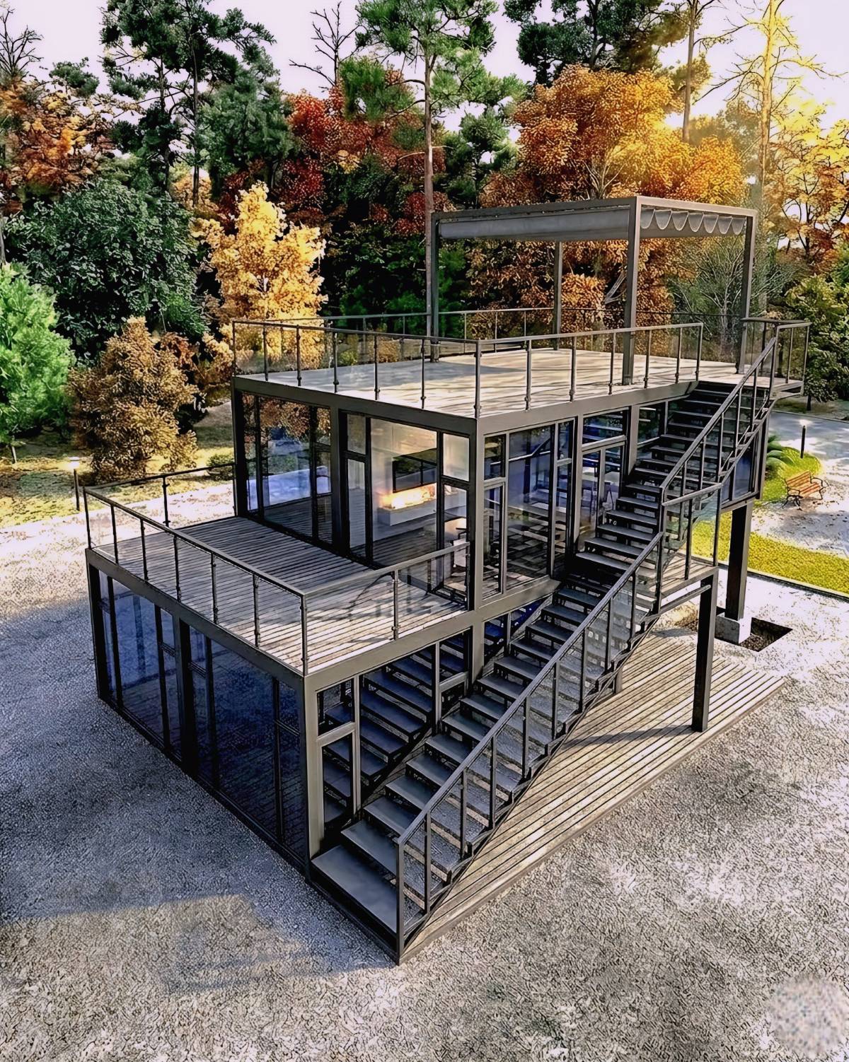 3 Bedroom 2 story tiny home