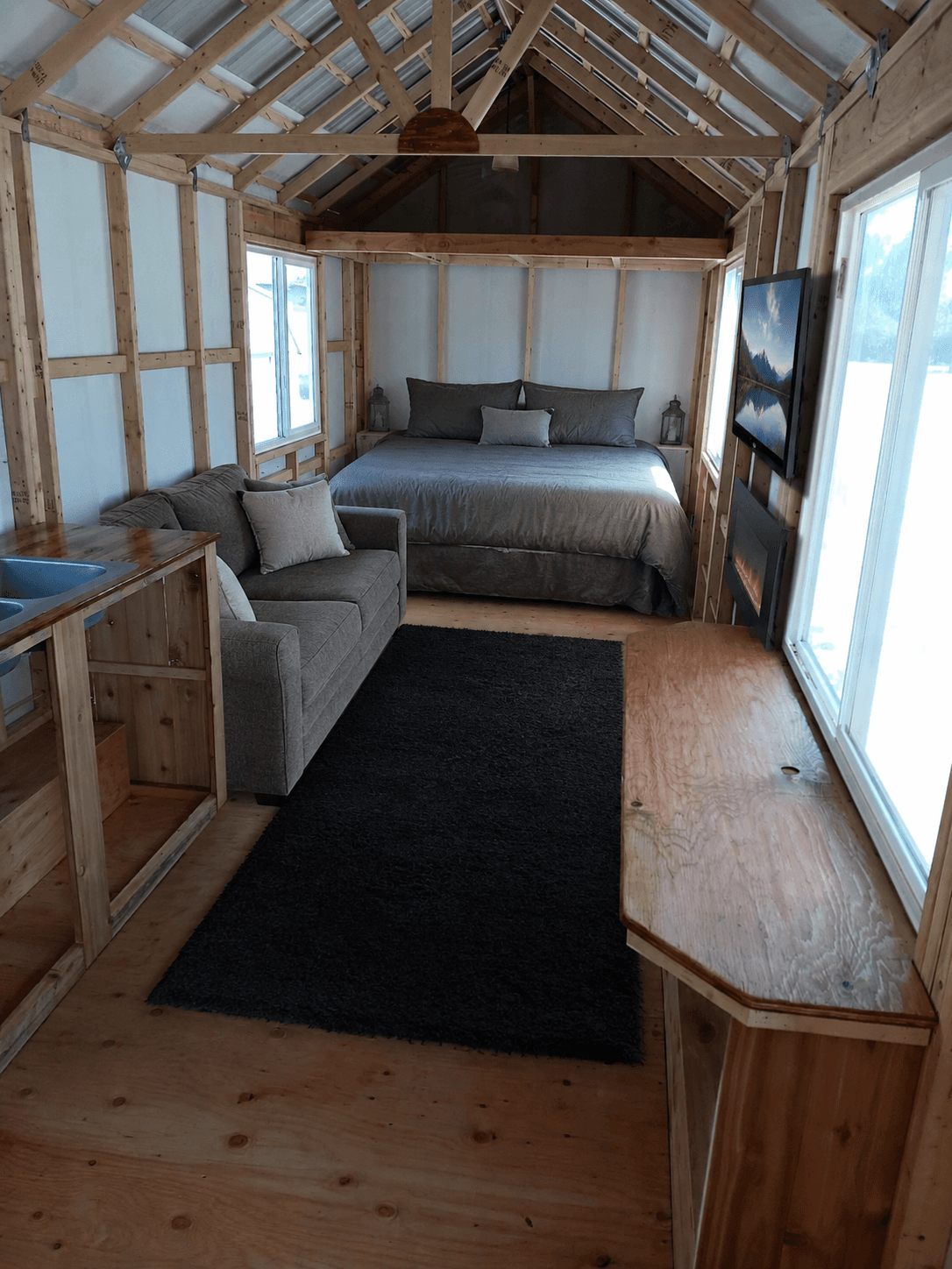 28 Foot Single Loft Custom Tiny House On Wheels-2026 - Image 5