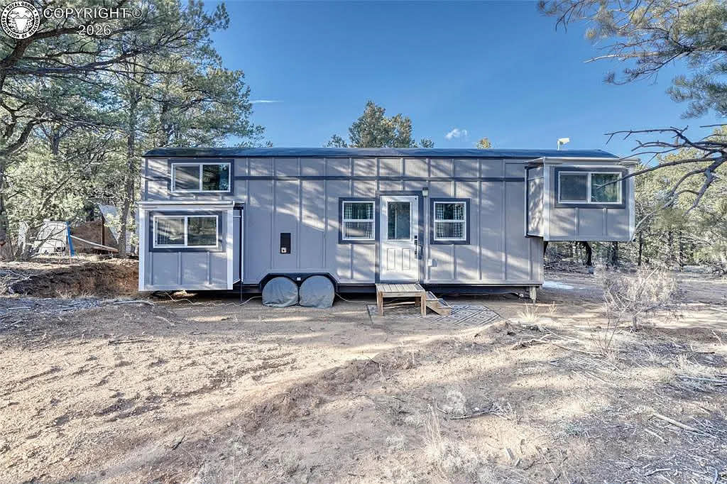 Turnkey Off-Grid Tiny House on 2.4 Acres w/ Solar, Water & Mountain Views