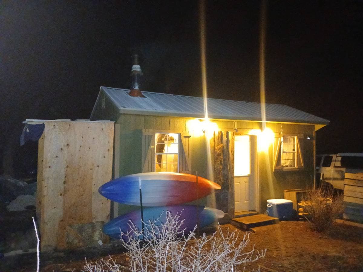 Beautiful Rustic 20' Skid Style Cabin - Image 2