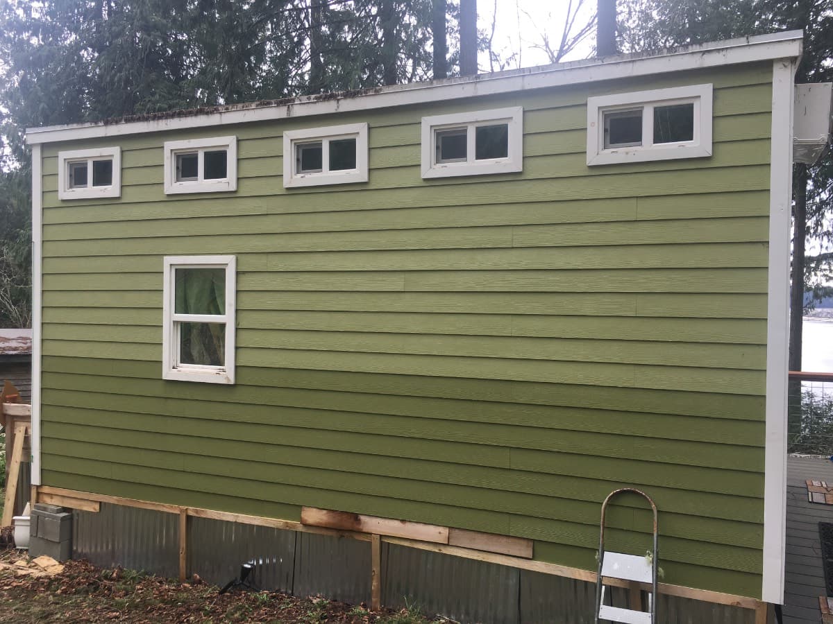 Dual loft tiny house on wheels, abundant light and high ceilings. - Image 2