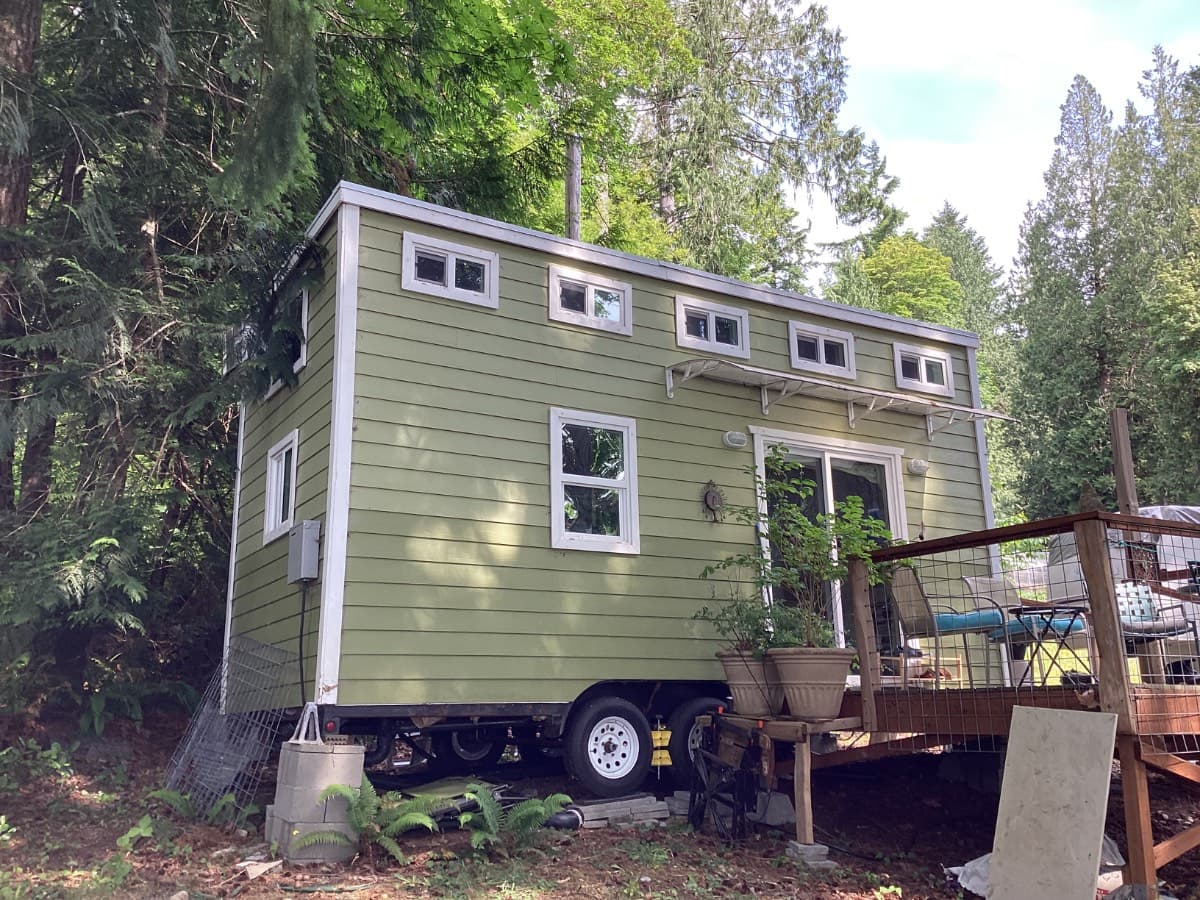 Dual loft tiny house on wheels, abundant light and high ceilings. - Image 3