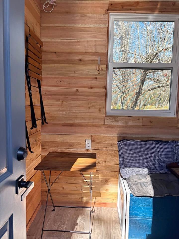 One Bedroom Tiny House on Wheels with Sleeping Loft