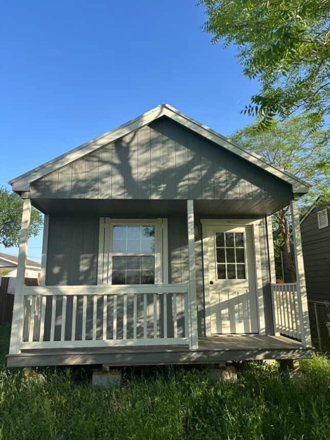 Ready-to-Customize tiny home available in DFW metroplex