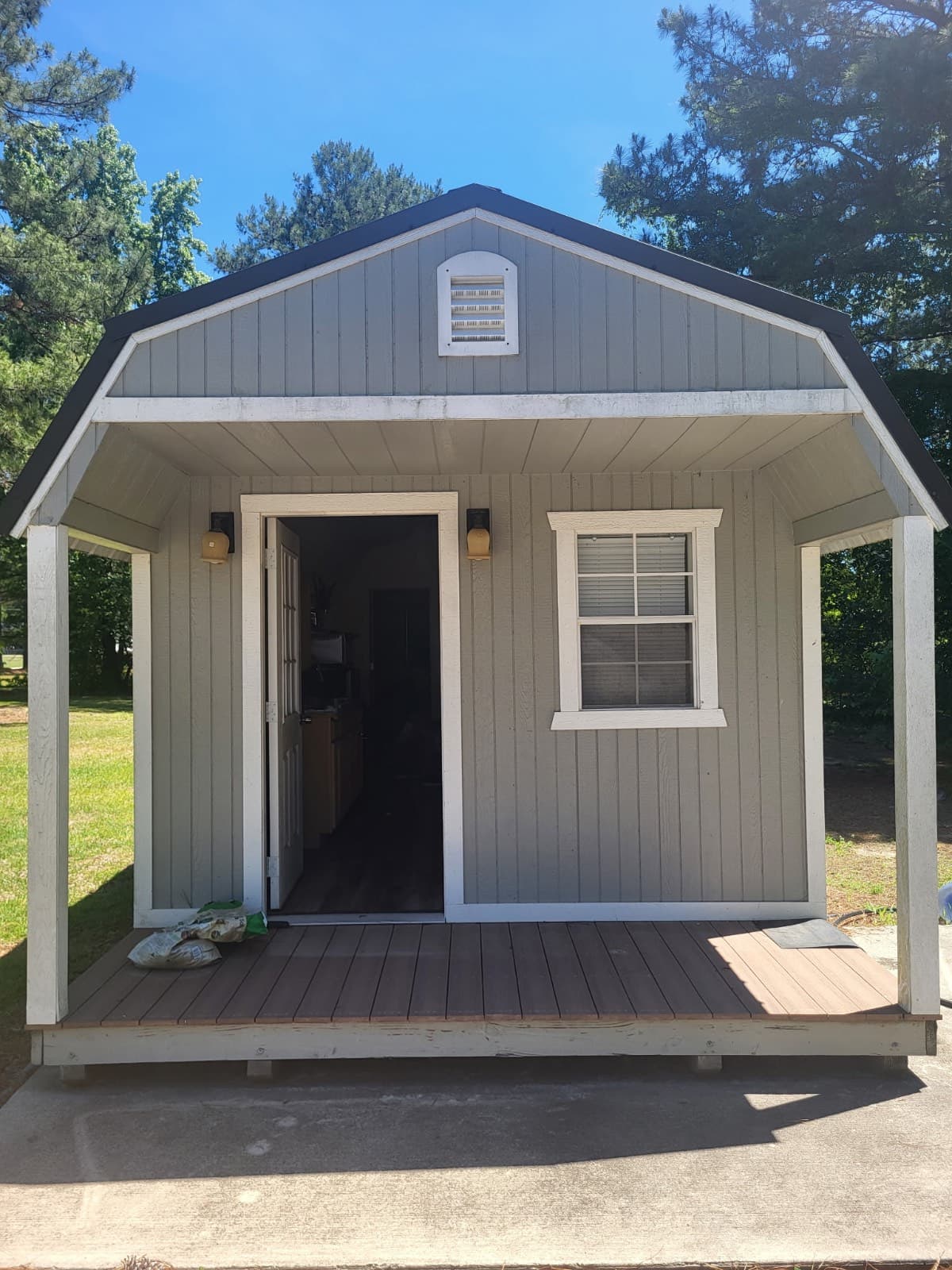 12x36 Lofted Barn Tiny Home Shell – 432 Sq Ft