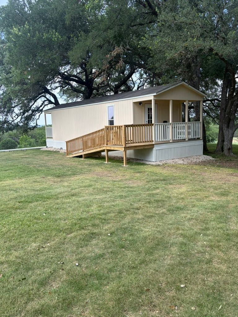 Non-Hud Tiny Home Handicap Friendly