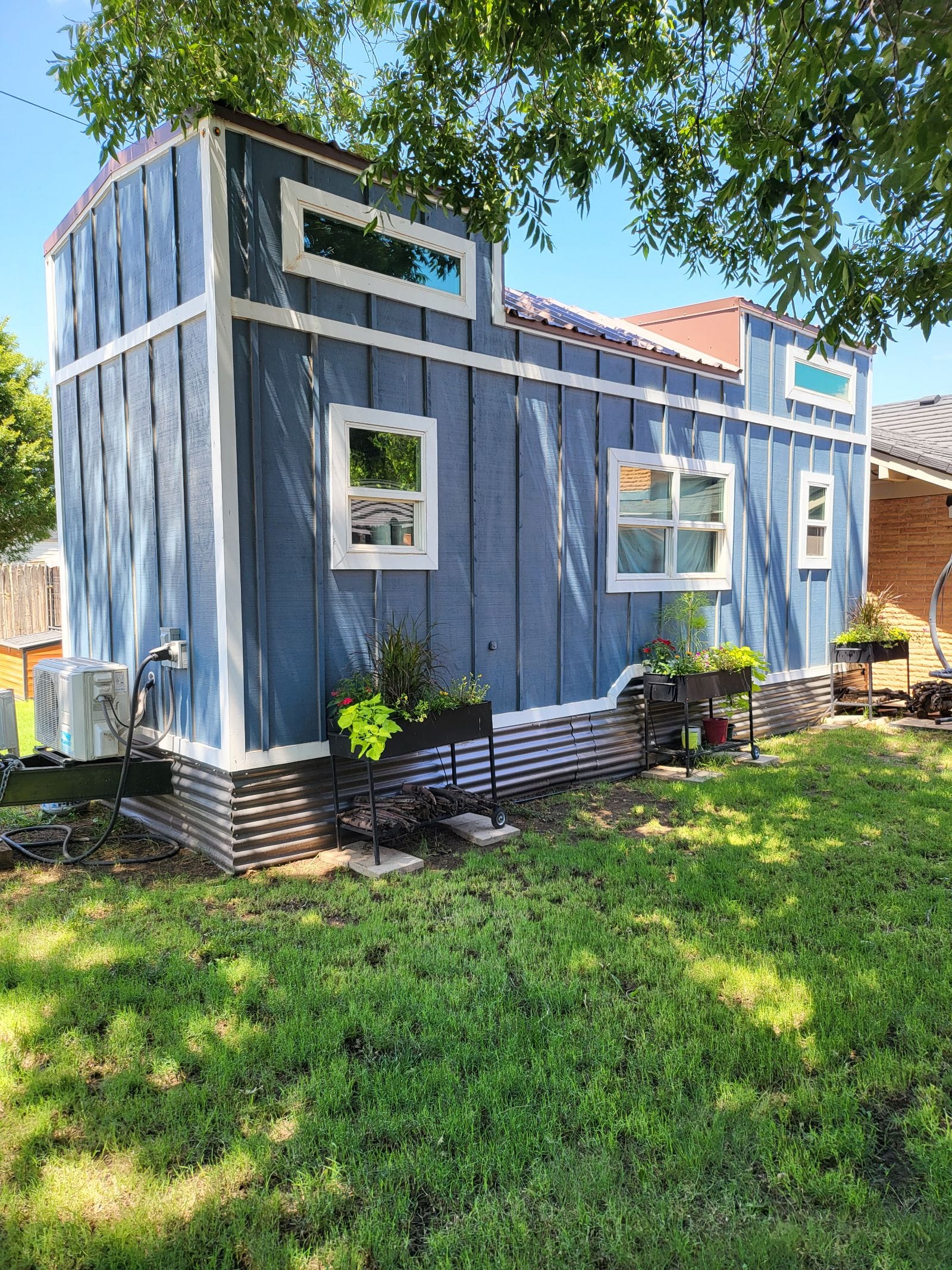 The Tiny Blue House