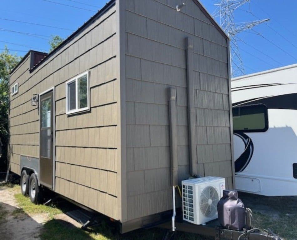 GORGEOUS tiny house on wheels with dual lofts
