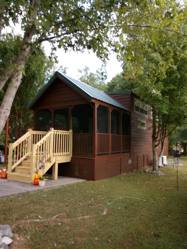 Big Oak Lodge by Alabama Custom Cabins