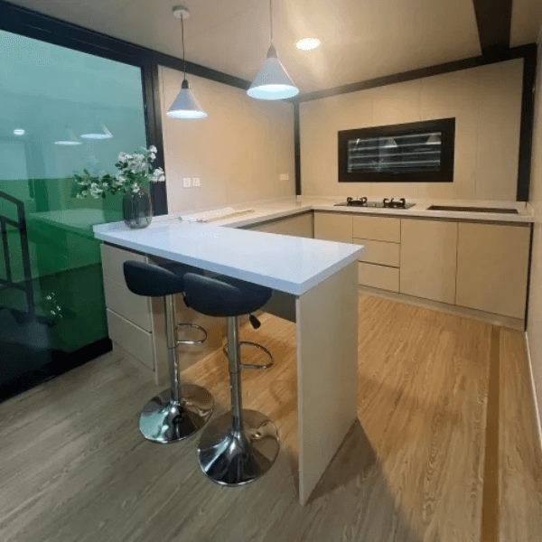 20ft Custom expanding tiny home. 8' 1.6" x 20' ".8 19' 4.3' x - Image 2
