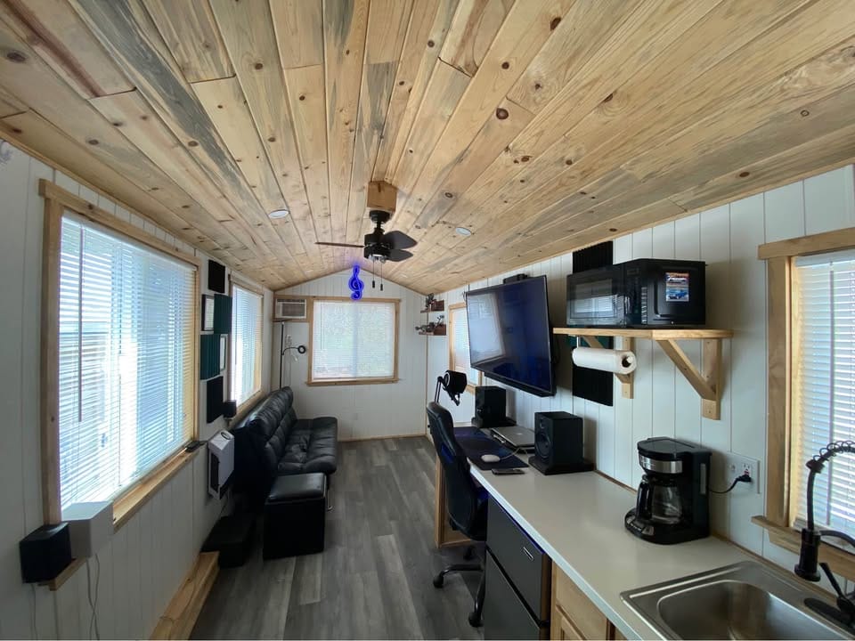 Custom 8x22 Tiny House on Wheels - Like New - Image 2