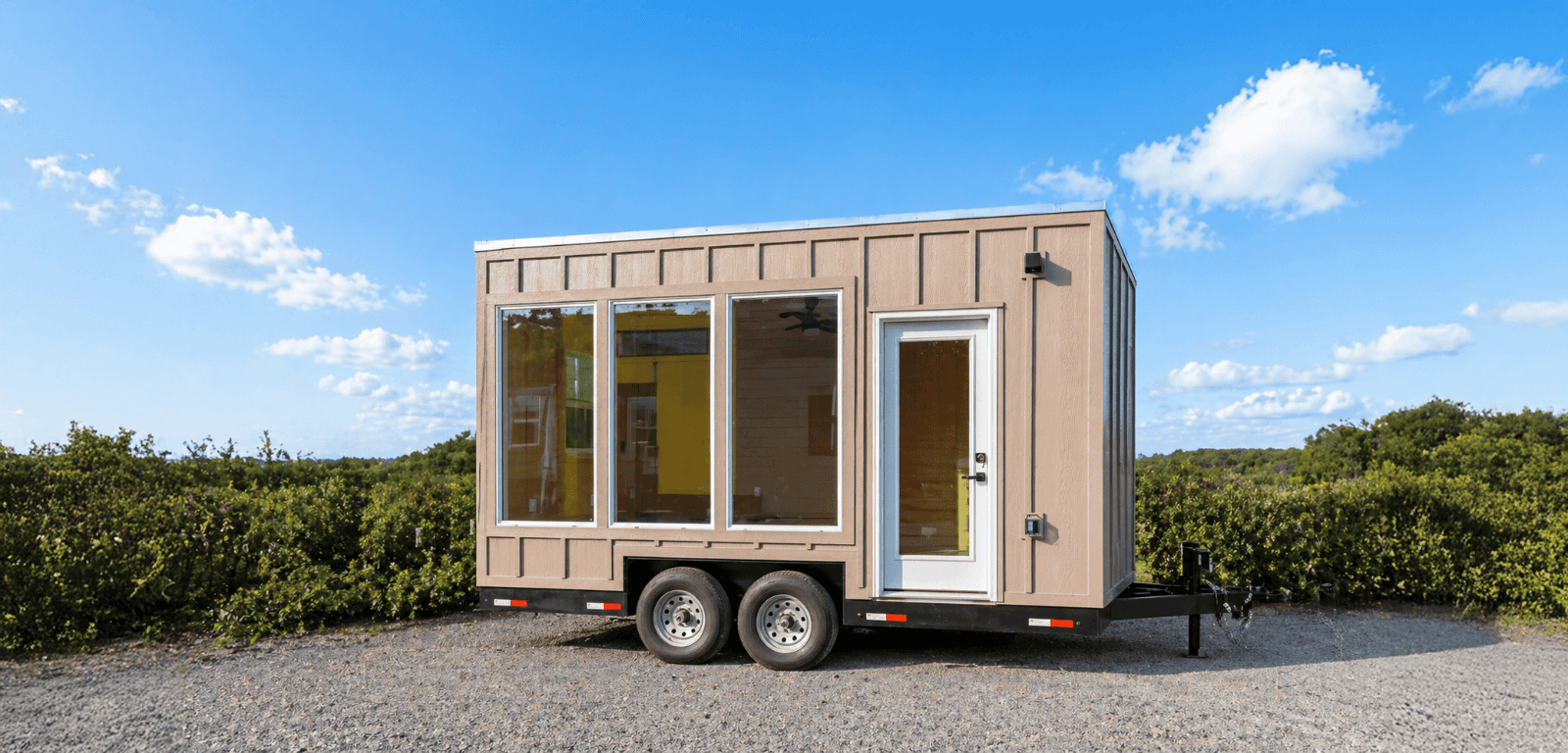 16ft Backyard Office with Panoramic Windows, Natural Wood Interior, and Modern Upgrades