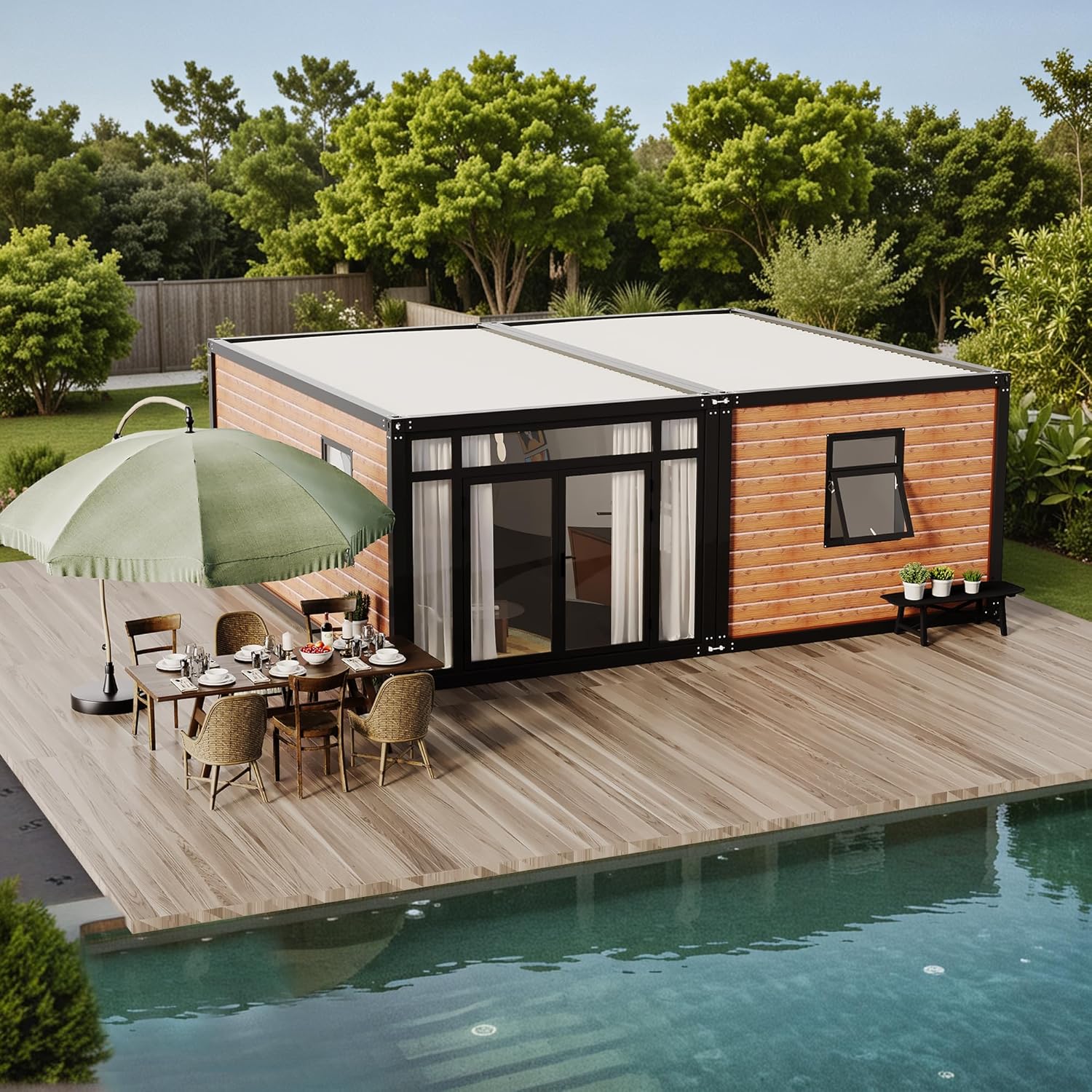 Expandable Tiny House (369 sq ft) – 2 Bedroom, 1 Bath with Full Kitchen - Image 7