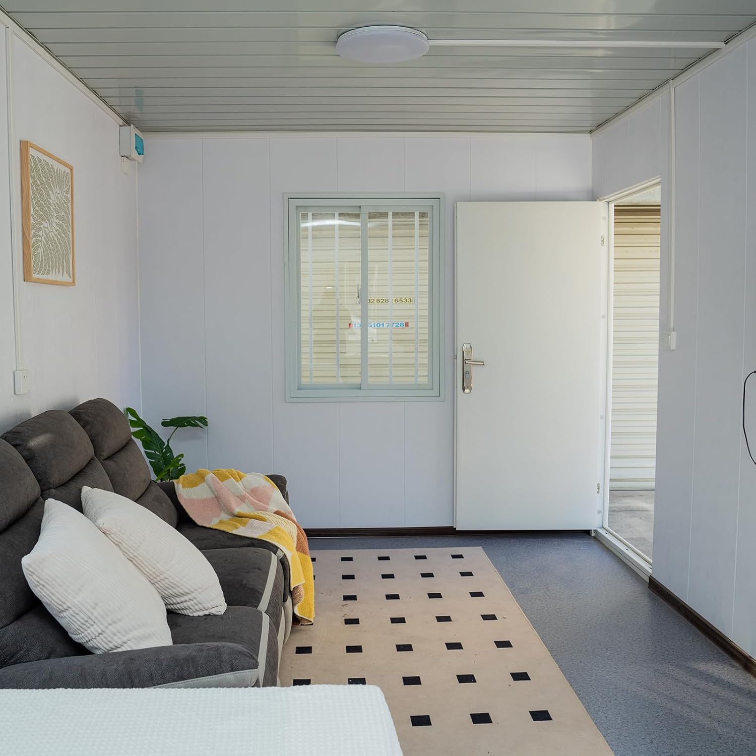 Modern Container Home with Rooftop Patio – 180 Sq Ft Modular Tiny House with Balcony & Easy Assembly - Image 4