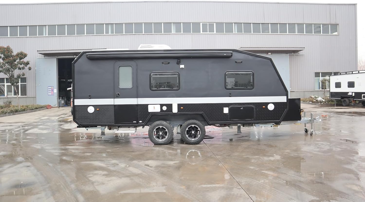 Falcona RT-700AF Camper Trailer Tiny Home – Modular Towable 160 Sq Ft with Bed, Kitchen & Bath