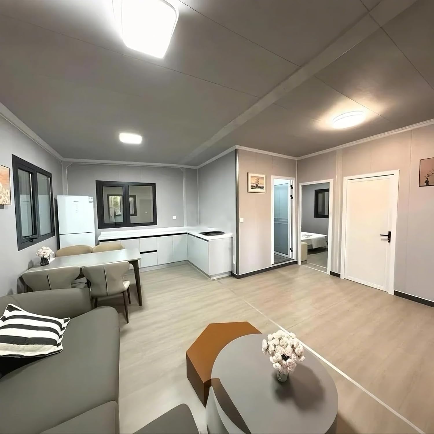 Luxury 2-Story Tiny House (400 sq ft) – Expandable Steel Frame Villa with 4–6 Bedrooms, Full Kitchen & Bathroom - Image 4
