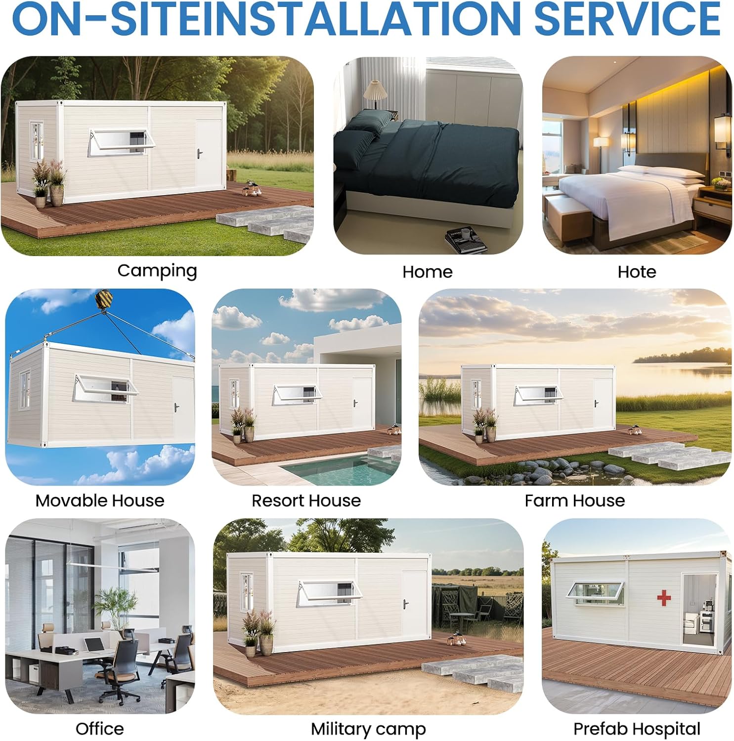 Portable Tiny House (192 sq ft) – 1 Bedroom, Bathroom, Expandable Flat-Pack - Image 4