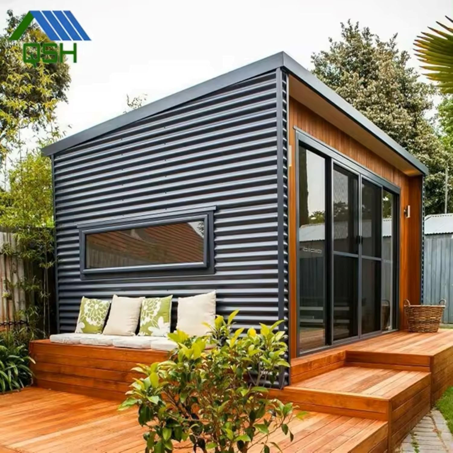 156 Sq Ft Modular Container Home – 1 Bedroom with Kitchen & Bathroom, Expandable Design - Image 6