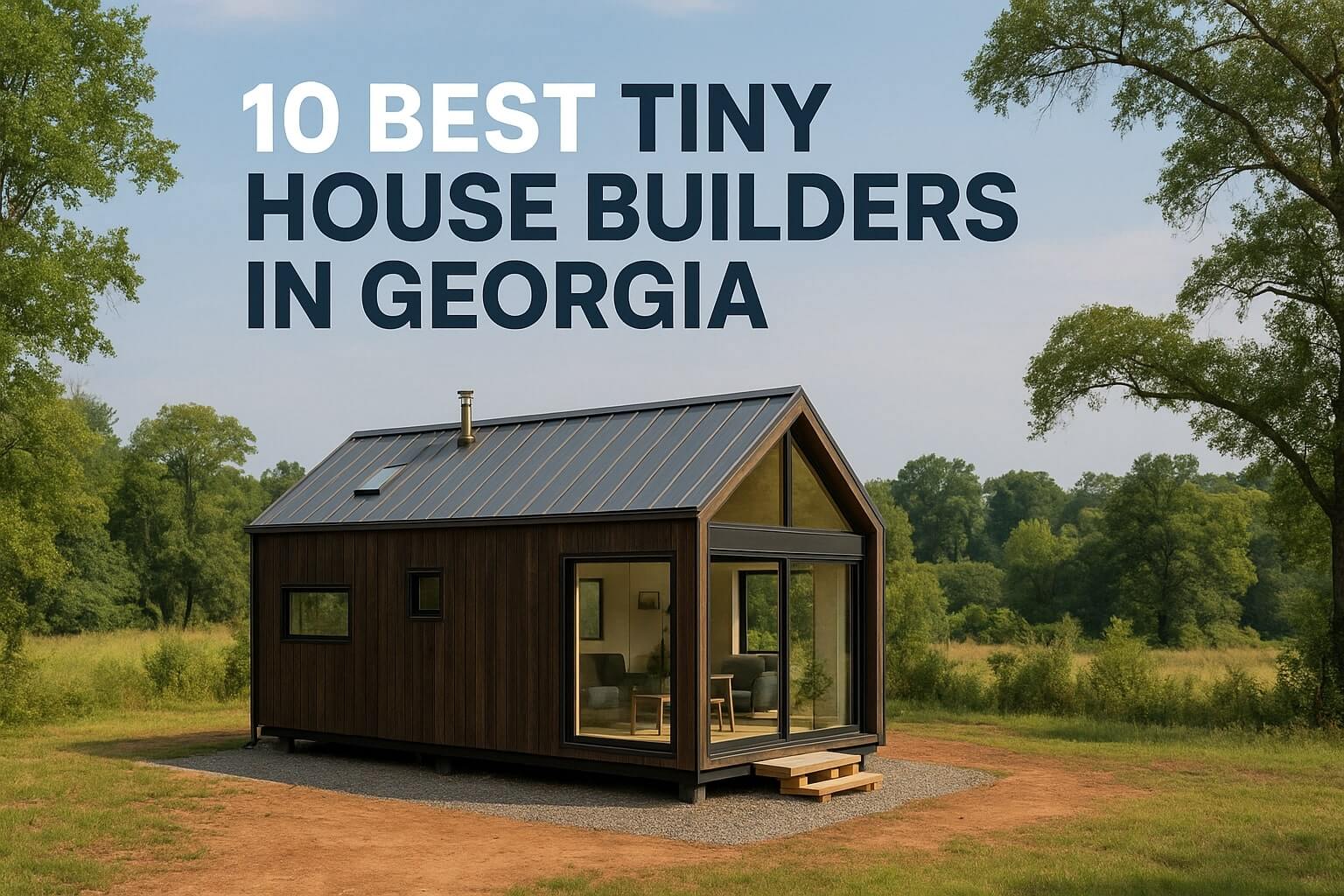 Best tiny house builders in Georgia 2026 featuring Southern style construction and humidity resistant designs